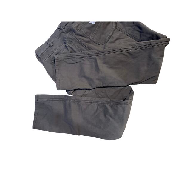 Women's Fleece Lined Carhartt Work Pants Size 6 - Picture 6 of 7